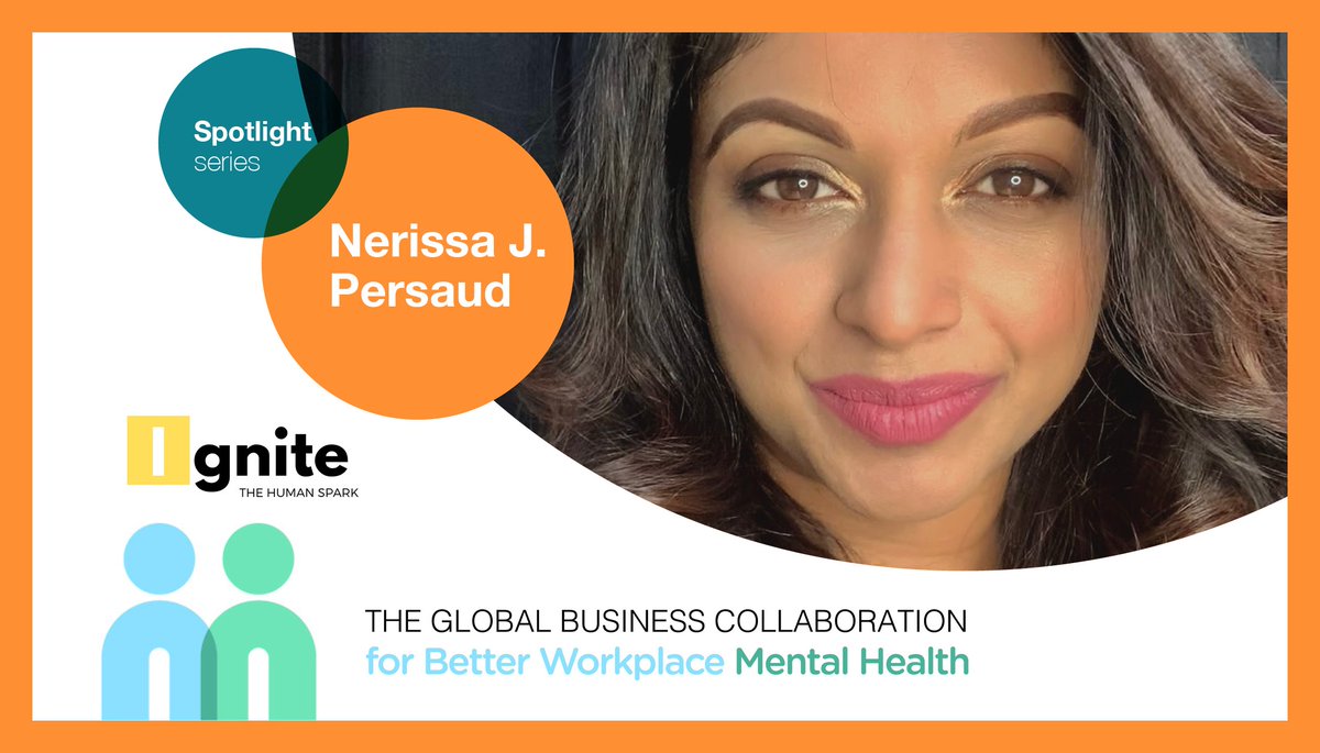 GBCmentalhealth's tweet photo. Is your organisation striving for a holistic approach to employee wellbeing? 
 
Read our Spotlight Series interview with @nerissajanetta, CEO of Ignite The Human Spark, packed full of insight on this and practical tips on putting our Pledge into action > https://t.co/ryT7VHbt5Z https://t.co/UNVbbqzJ2S