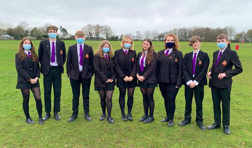 SancroftAcademy's tweet photo. The new ties have arrived for our Mental Health Leaders! We look forward to seeing more initiatives during the Spring Term to further support the #ASHSCommunity
💜 https://t.co/EQWJ1pKTjq