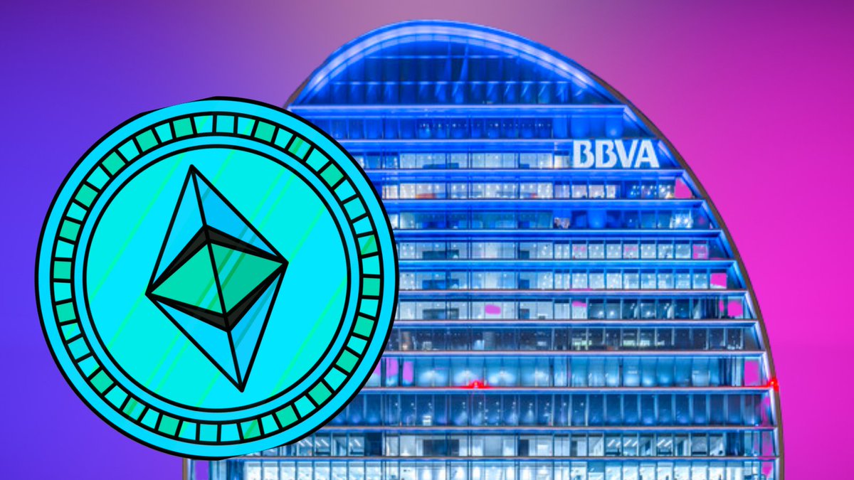 Blockworks's tweet photo. JUST IN: Spain's 2nd largest bank's subsidiary to offer Ethereum trading and custody services https://t.co/xqzmjHpho7