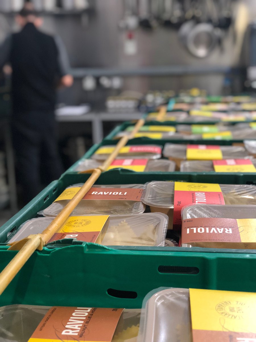 Our #ravioli are ready to be despatched for this week! Which flavour is your favourite? 👀