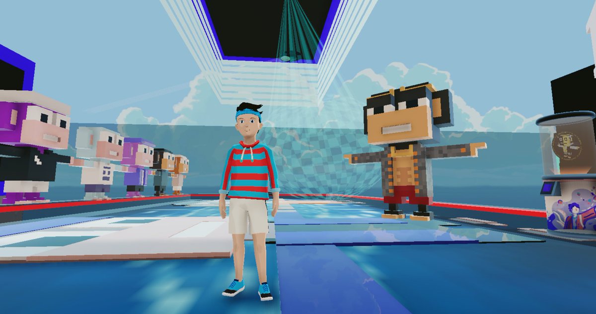 0xteleport's tweet photo. #MetaverseDiscovery
DrGreenthumbs Gallery & Apes 3D
Fully 3D animated digital voxel art collection of Apes, 100% Open Source #NFT with Utility in AR VR 3D.
by @greenthumb1435 @apes3d
in @decentraland
tp https://t.co/Be0HhcVivT
#Metaverse https://t.co/dHnaT7Dhx5