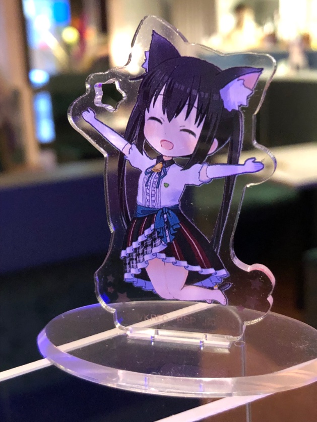 misuruto's tweet photo. 喫茶パープルダリアに来ています。オムライスと紅茶が美味しかったのでスマホからあずにゃんが飛び出してきました。FUNEATS札幌事務局のみなさん素敵な放課後ティータイムをプレゼントしてくれてありがとうございます。 #funeats #funnow #札幌 #すすきの #けいおん #keion #当選報告 https://t.co/m2NpODJHnU