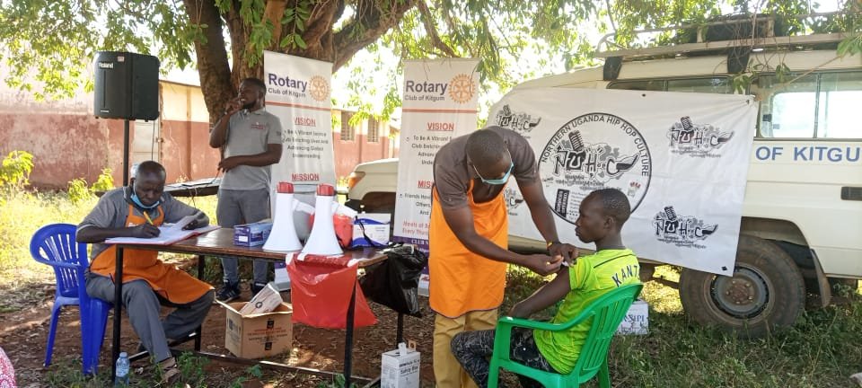 We would to thank all our partners that played a role in ensuring that our vaccination campaign drive was a success. #Rotaryclubofkitgum #NorthernUgandaHiphopCulture <a href="/jambofm/">Jambo FM</a> <a href="/915MightyFiref2/">@MightyFireFm915</a> #tembofm