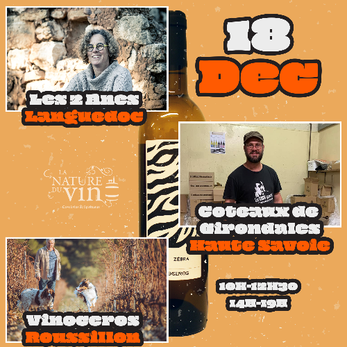 natureduvin's tweet photo. News #domainedes2anes #coteauxdesgirondales #vinoceros #letourtier #cadeauxloulou #vinnature #vinsvivants #whisky #gin #rhum #bieresartisanales #naturalwine  #wineporn #christmasiscoming #lanatureduvin #saintjulienengenevois #geneve #annecy #hautesavoie - https://t.co/OdLfsT3Nwu https://t.co/L8B0sS7BQ6