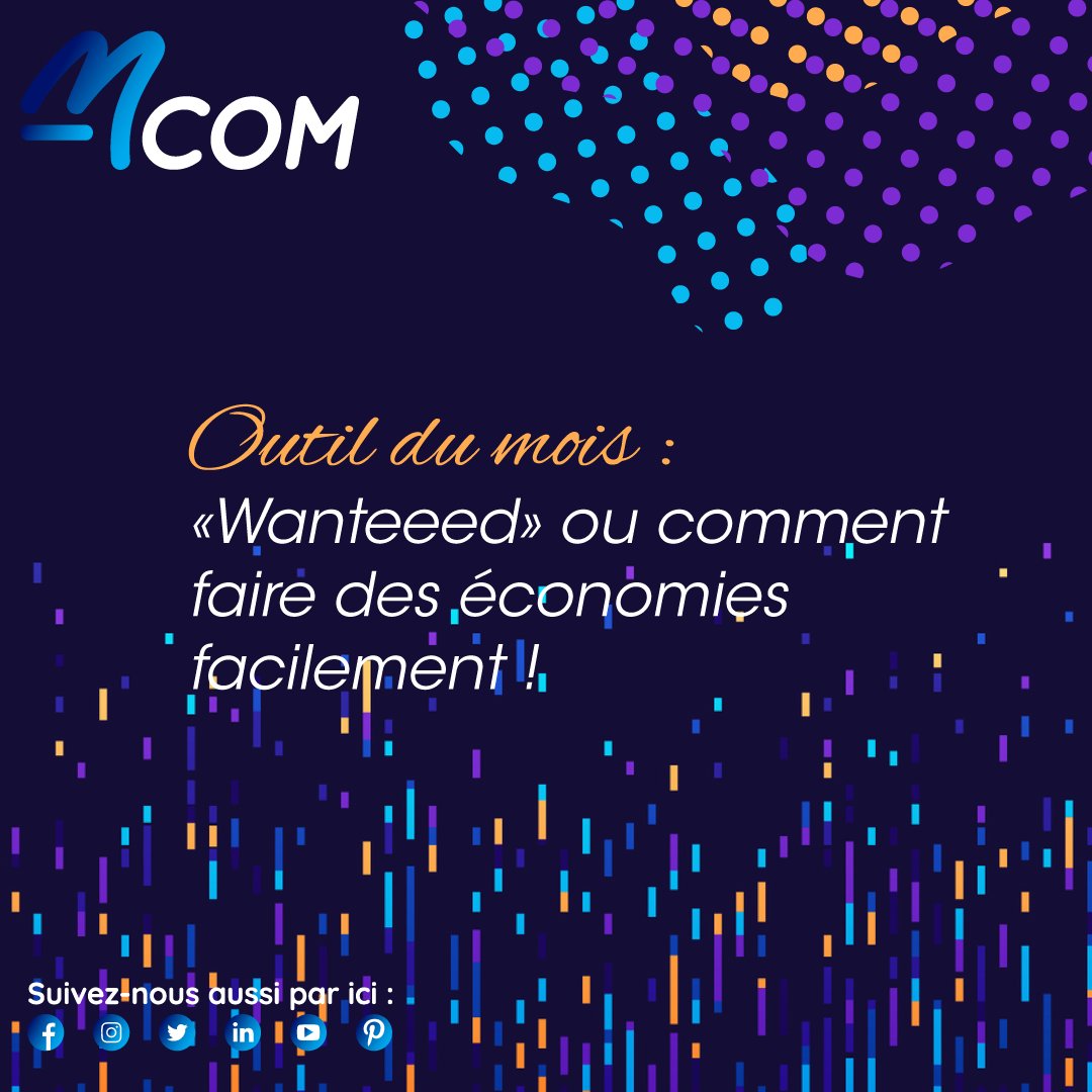 MCOM__'s tweet photo. Wanteeed !
Non…ceci n’est pas un avis de recherche 😂.
Aujourd’hui nous vous parlons d'un outil qui nous fait faire pas mal d’économies chez M COM 😁: Wanteeed (avec 3 « e »).
#wanteeed #outildumois #shoppingenligne https://t.co/8qUU3mng95