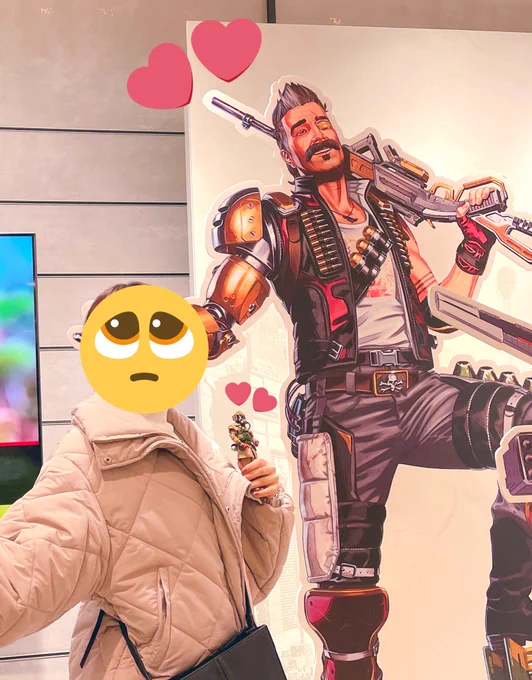 APEXポップアップストア行ってきたよ〜ッッ!!!💓🦾👨🏻🐶💓
幸せ空間過ぎて帰るの名残惜しかった…🥺 