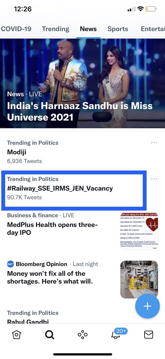 IESramteerath's tweet photo. We are trending !!! 

Come -On Guys !!! 

#Railway_SSE_IRMS_JEN_Vacancy https://t.co/ktAaYh6pFy