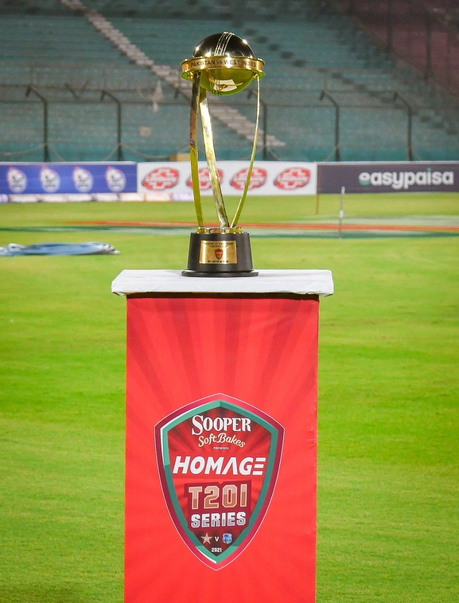 FreeLIV_me's tweet photo. #CricketBackToPakistan #PakvsWI series of glorious trophies unveiled! Good luck to everyone and bring you the most exciting game. #PakistanCricket #t20i https://t.co/nVOViYgrCO