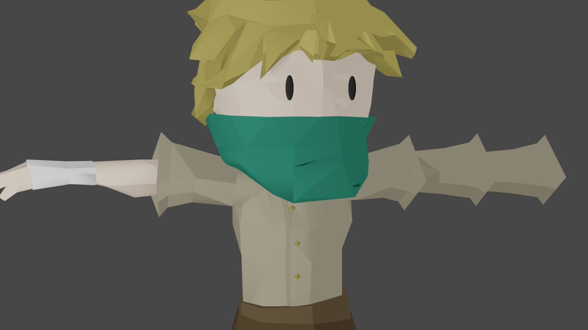 blender_jay's tweet photo. And finally we have, ME!! I took my vtuber model and resized and re-rigged parts to fit the chibi style! Many more Renders are to come now that I exist!! MWAHAHAHA! https://t.co/X6TtYXISxx