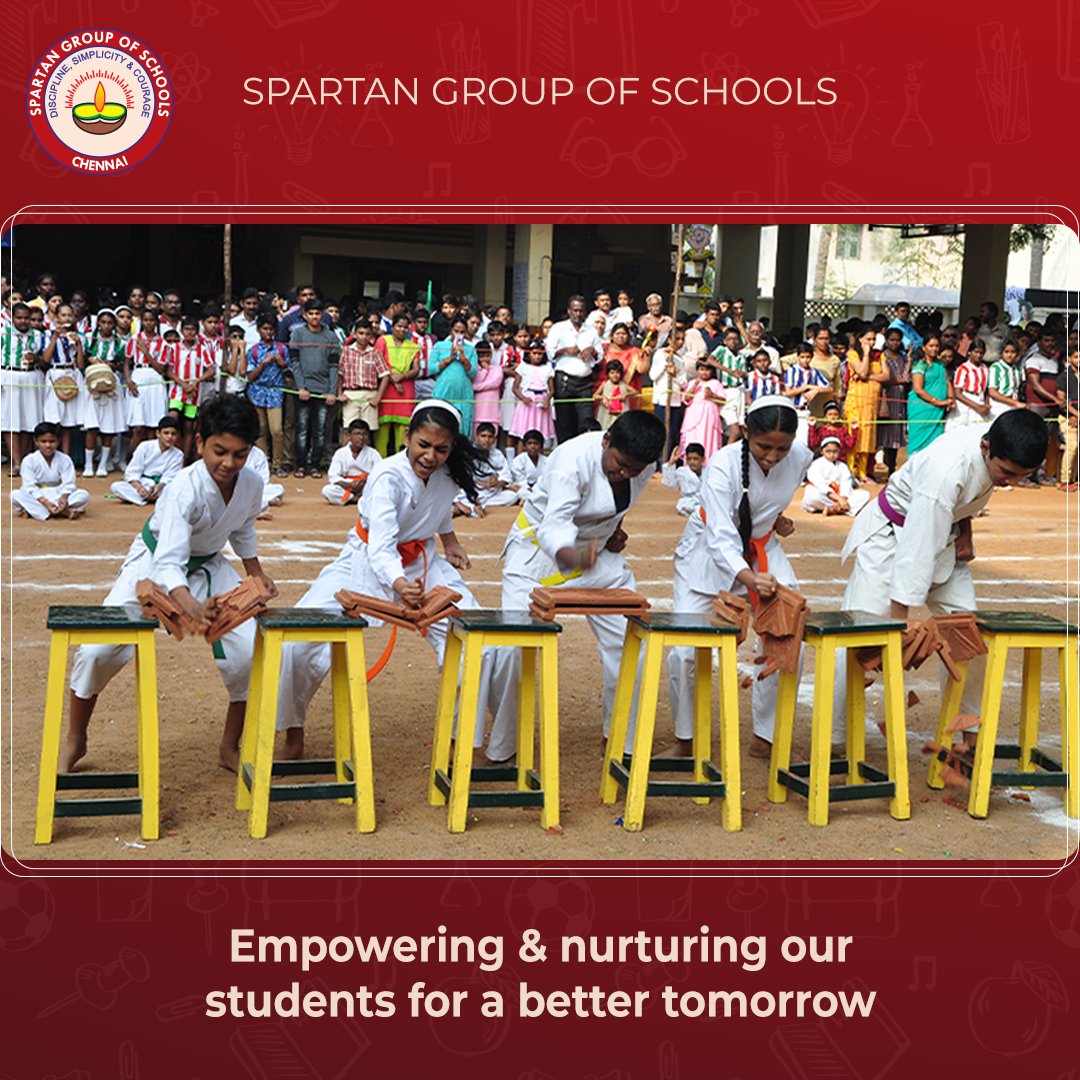 SchoolsSpartan's tweet photo. For over 35 years, Spartan's Mission is to be a beacon of light that illuminates the academic, social, personal, and spiritual facets of its students

#SpartanGroupofSchools #SchoolLife #SpartanMission #Mission #ChennaiSchool #SpartanExclusive #SpartanInternational #SpartanMatric https://t.co/QRlzMijYjc