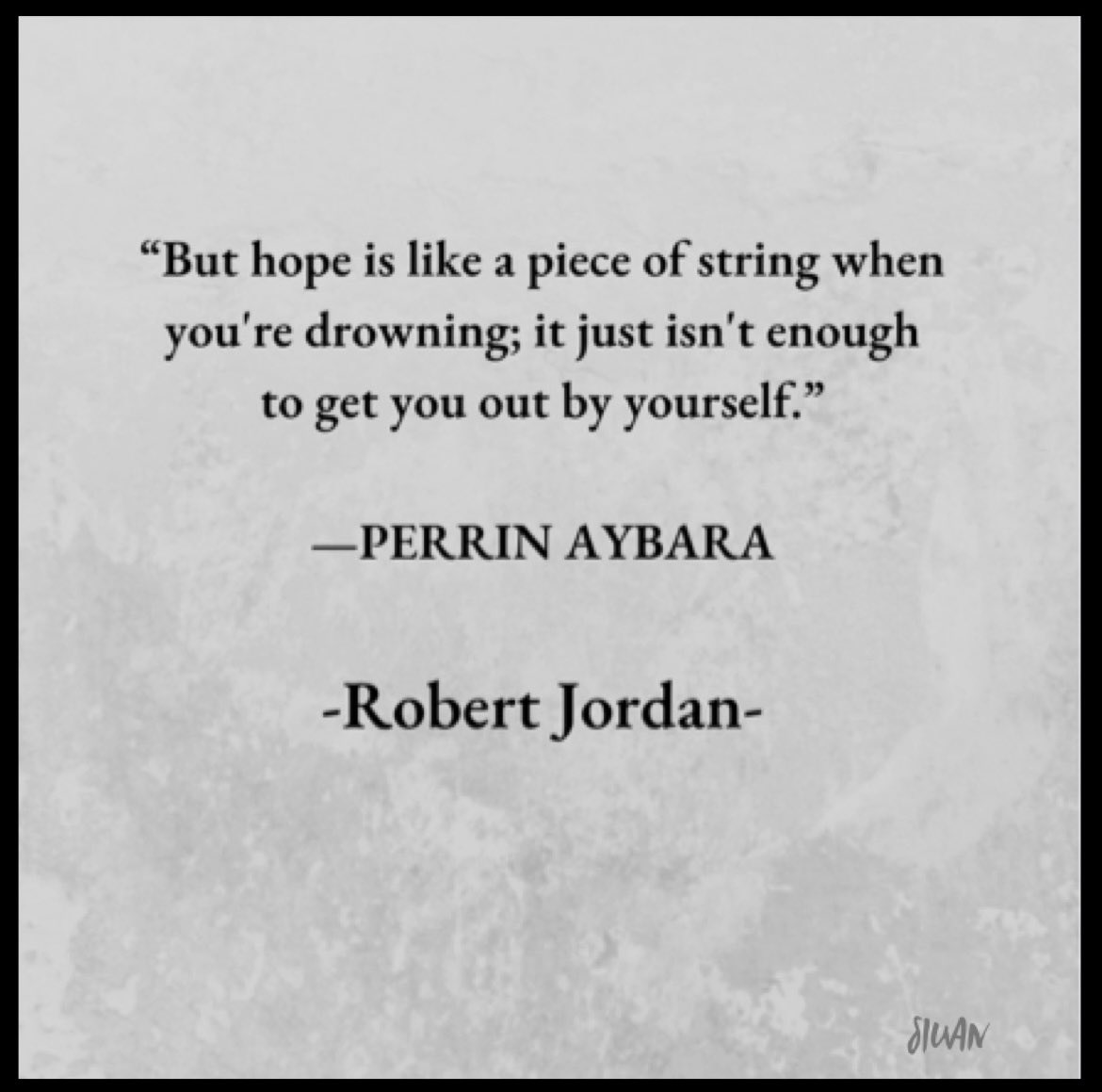 SiuantheAmyrlin's tweet photo. This is why we must raise our voices to free Julian #Assange. Hoping for the corrupt courts to save an innocent man is not enough. Speak out. Be loud.
#FreeAssangeNOW
#FreeAssange
#WheelOfTime
#WoT
#WoTQuotes https://t.co/Nf5FdOPUEz