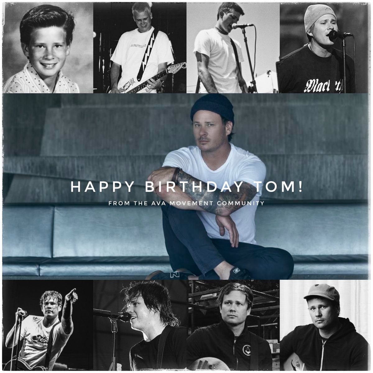 TheAVAMovement's tweet photo. 🚀 Today our hero turns 46 - happy birthday @tomdelonge!
🪐 Thank you for everything.

- The AVA Movement Community https://t.co/ZS5oaVwFZF