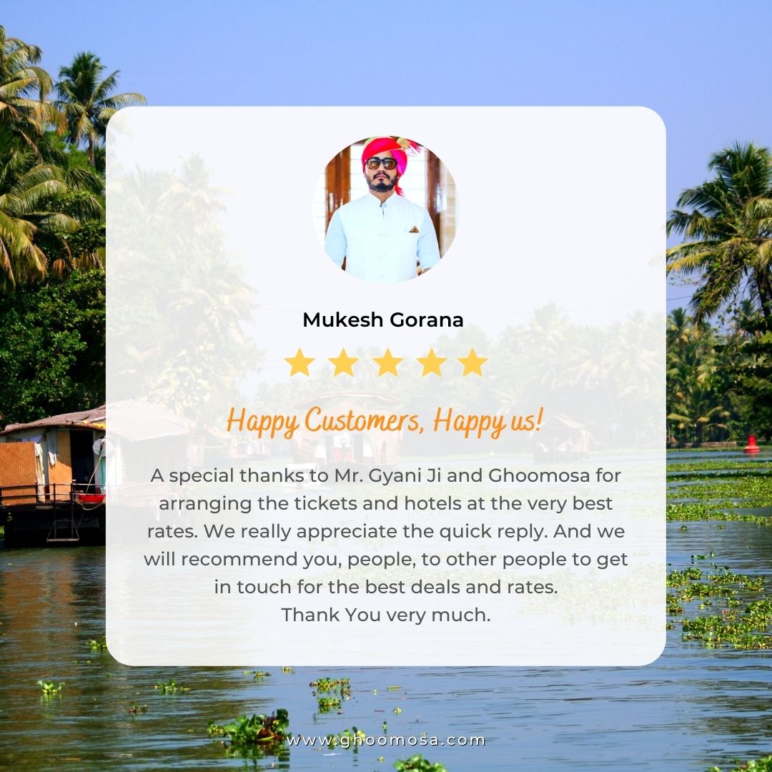 ghoomosa's tweet photo. The greatest compliment @ghoomosa can receive is to be recommended by our #clients 😇

#ghoommosa #happyclient #travelagency #clientreviews #positivereview #rajasthantourism #happyclienthappyus #grateful #customerreviews #customers #clientfeedback #feedback #traveling #travel https://t.co/rTBscyaEOt