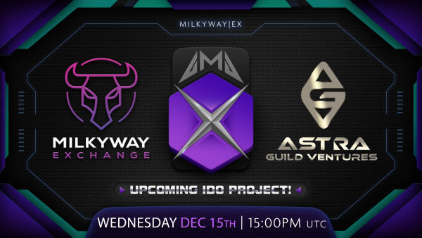 AirdropCoinFre1's tweet photo. https://t.co/vekpwC8Nop

MilkywayEx with full Certik Audit Security &amp; Solidproof, join us to get your chance for Astra Guide IDO in MilkywayEX Launchpad &amp; GameFi
-15th December at 15:00 UTC 
- TOP 50 WILL GET WHITELIST &amp; NEXT 350 WILL PICK IN RANDOMLY https://t.co/HnROKyDW1L
