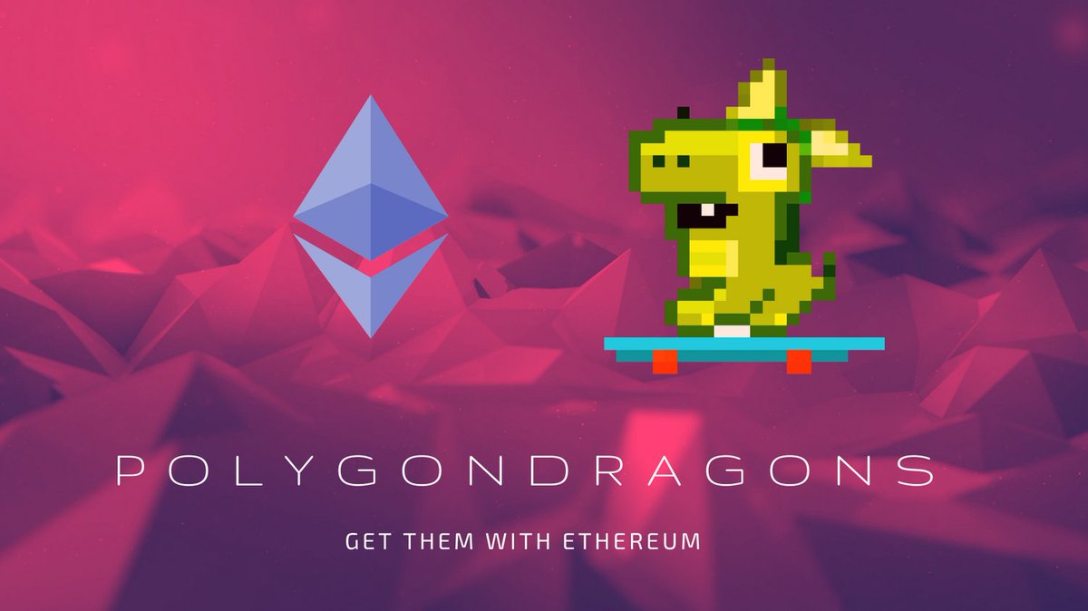 polygondragons's tweet photo. You can buy your PolygonDragon on Opensea with Ethereum 
#Ethereum #Bitcoin #ART #NFTGiveaway #nftcollector #NFTartists #nodejs #NFTCommunity #Opensea #PolygonDragons 
#python #NFT #JavaScript  @MadAboutNft

https://t.co/gloS32nToX https://t.co/OBkT1cgL9b