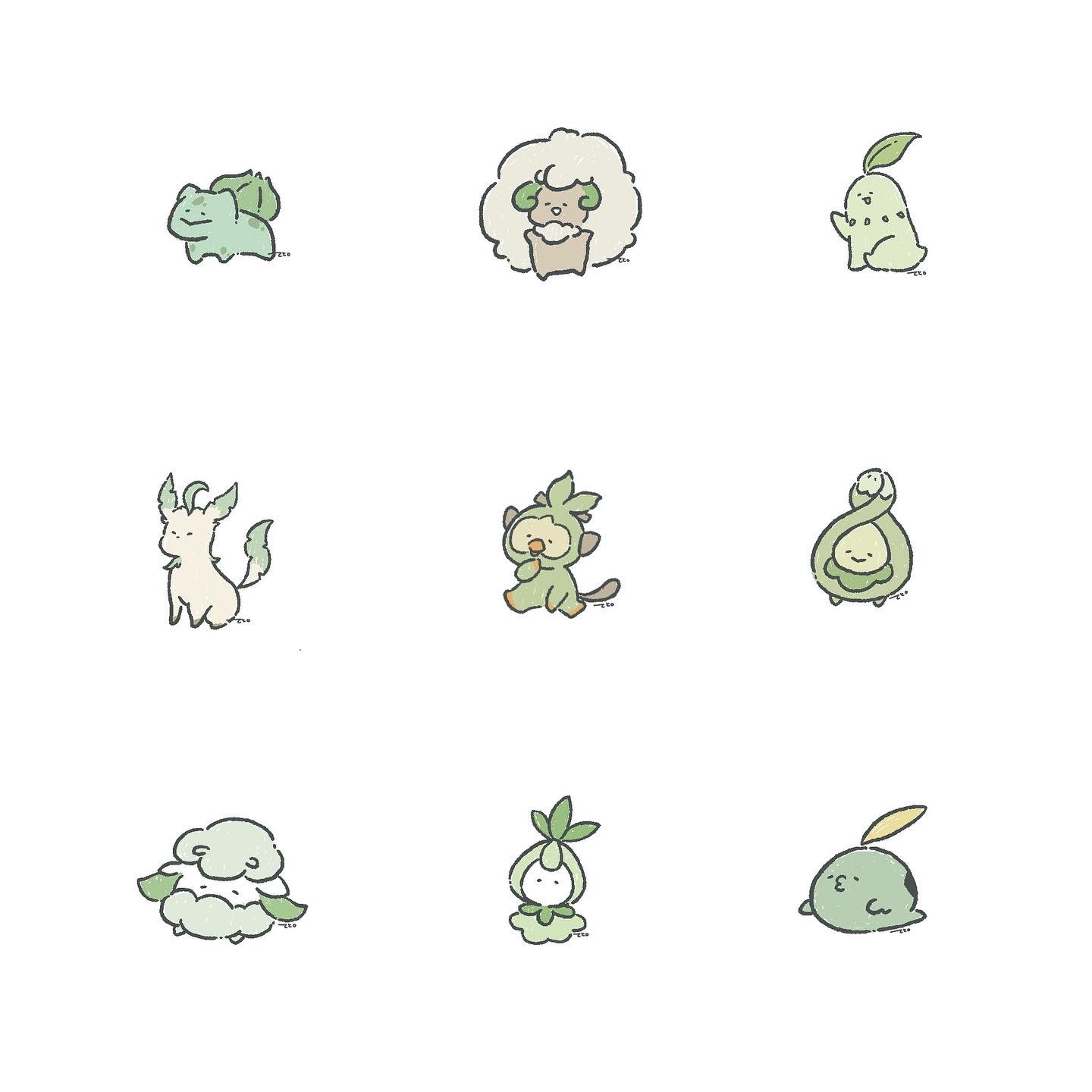 てと ポケモンみどり フリーアイコン ポケモン くさタイプ Snsのアイコン ハイライト用 フォロワーさんのみお使いいただけます T Co Ofyltzst7x Twitter
