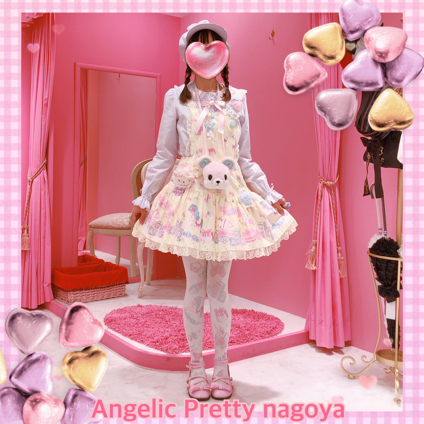 クリスマスローズ クリィミーマミ Angelic Pretty パスケース