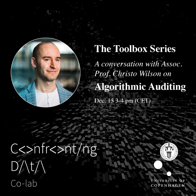 Audit af algoritmer - et bud på at kunne kigge #AI efter i sømmene. Vi taler med @bowlinearl om metoden på onsdag. Vær med i diskussionen om ansvarlig udvikling af #kunstigintelligens - sign up via linket: eventbrite.com/e/toolbox-talk…