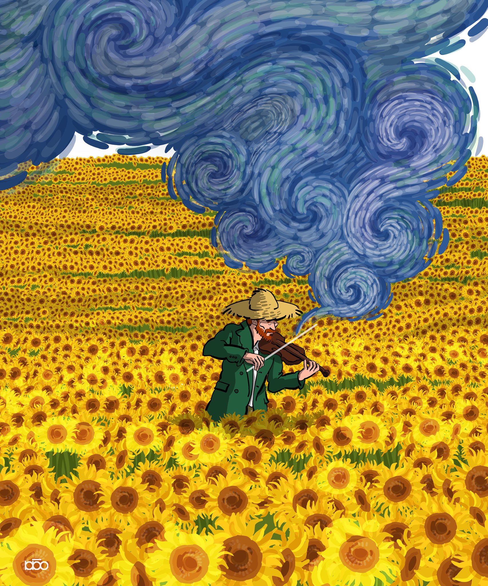 ALIREZA KARIMI MOGHADDAM on Twitter: "#vangogh #sunflowers