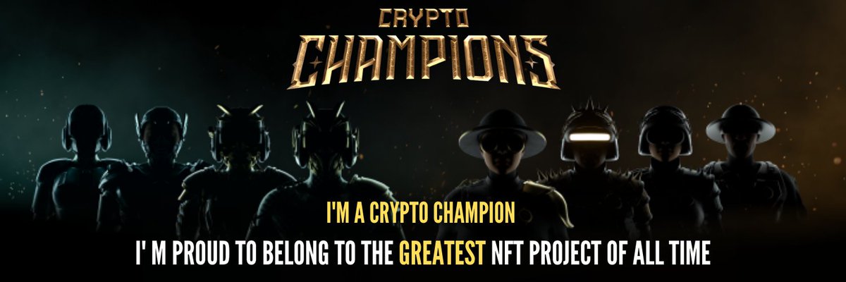 Cripto_invs's tweet photo. @cryptochampi0ns Hooooahhh ! So happy to be part of this. Thank you to the whole team. You have made an amazing job. ❤️ https://t.co/euwsjxW2pI