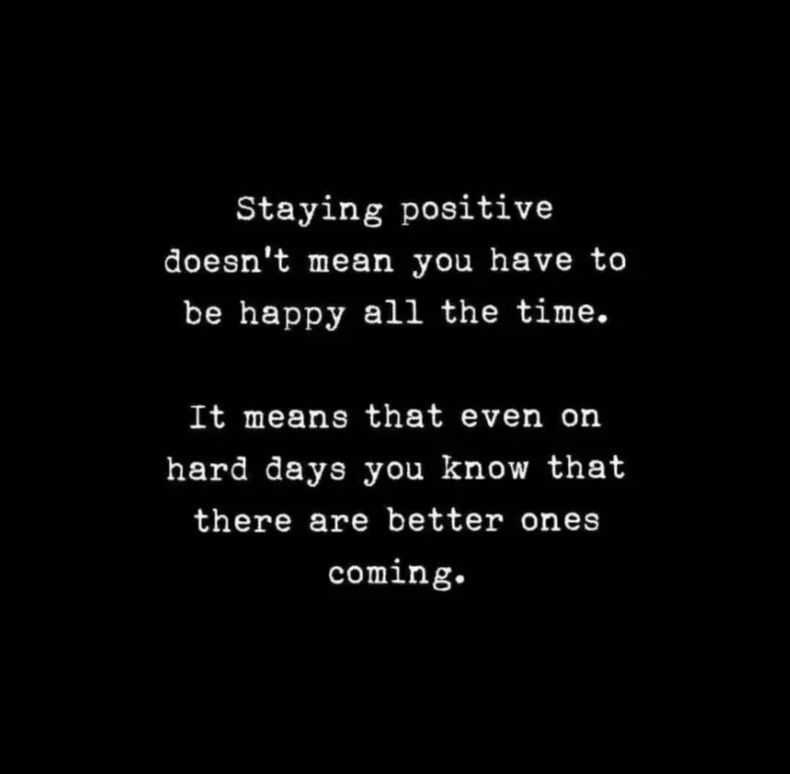 gauravkheterpal's tweet photo. No matter what happens, stay positive!

There will be hard days, but always know that better ones are coming! https://t.co/D6UiUM2Dqr