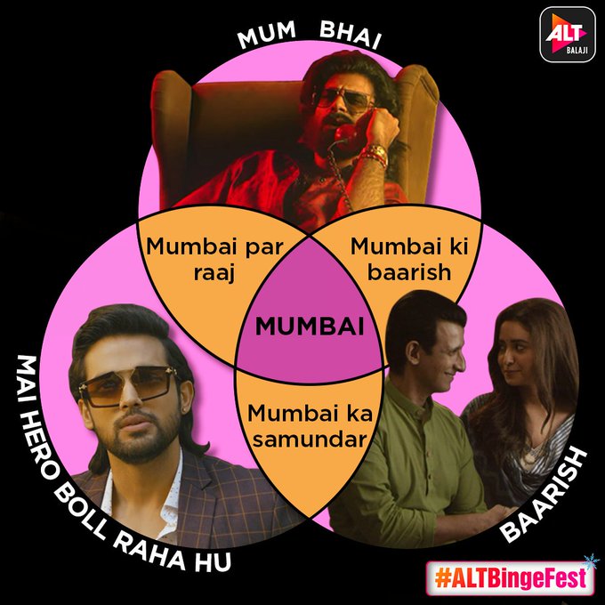 #ALTBingeFest

#ParthSamthaan @altbalaji
 #ottrelease #Altbalaji 
@parthsamthaanuk #MaiHeroBollRahaHu 
#Baarish #mumbhai