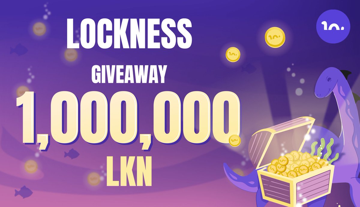 GACryptoO's tweet photo. 🎉 Lockness 1,000,000 $LKN Giveaway 🎉

🏆 1,000,000 $LKN to 50 lucky winners

🎁 Join here : https://t.co/5T6ZiPHN3u

GA Rating : ★★★★★

#Airdrops #airdropalert #GenuineAirdrops #NFT #DEFI #Metaverse #PlayToEarn #GameFi #Airdrop #Giveaway #P2E #NFTGiveaway #IDO #Whitelist https://t.co/w2dAFXTjHX