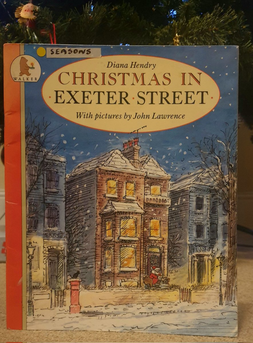 gardener_the's tweet photo. Christmas Book for December 13th
A wonderful story of what happens when more and more guests - friends, family, neighbours and strangers - turn up at the house in Exeter Street on Christmas Eve.
Funny, beautiful and warm.
#JohnLawrence https://t.co/xDzHSIaX1t