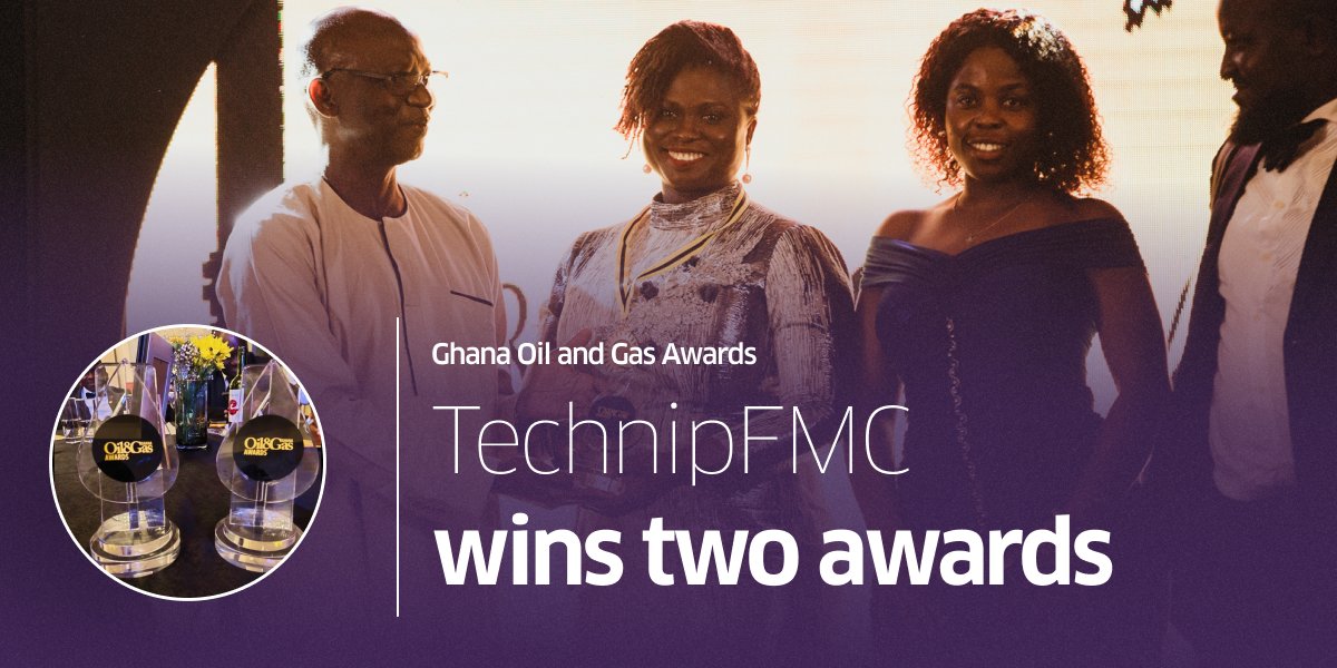TechnipFMC on Twitter "Double delight for our Ghana team! They won two