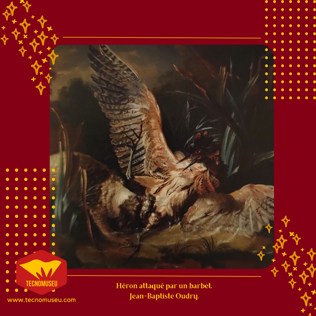 tecnomuseu's tweet photo. Héron attaqué par un barbet. Jean-Baptiste Oudry.
.
#arte #museu #museum #expos... https://t.co/otboRXL9wG https://t.co/FUvGjU0C6X