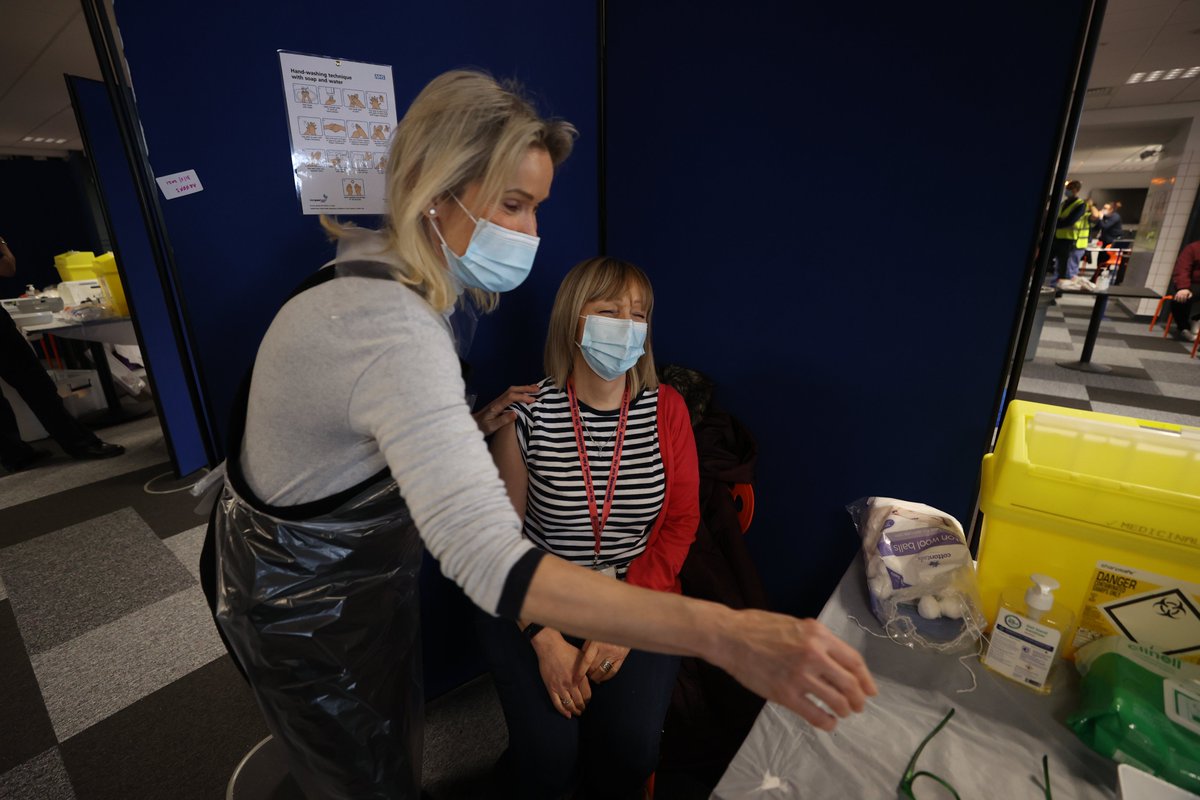 NewcastleGPs's tweet photo. We are working v hard to sort vaccines for everyone eligible after yesterday's announcement. Please be patient while we put plans in place ... it doesn't happen automatically &amp; our little team will be working their socks off to set clinics up

See https://t.co/pNNbQ6jksR https://t.co/9qElnoYvkQ