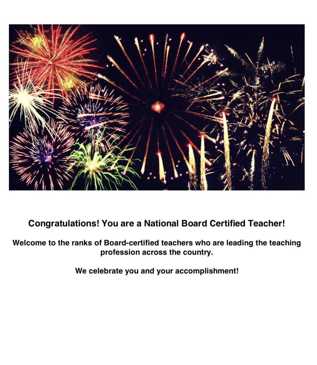 Chayanee Brooks, NBCT tweet media