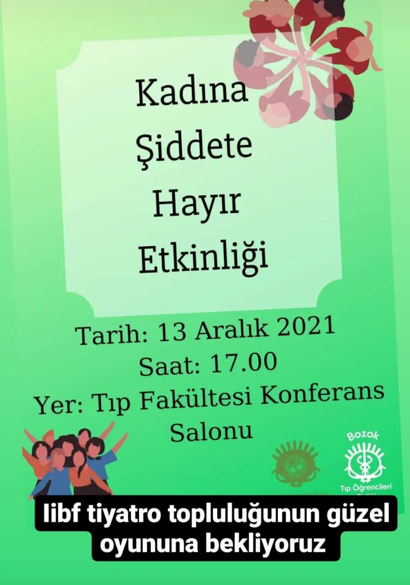 Kadına Şiddete Hayır Etkinliği.