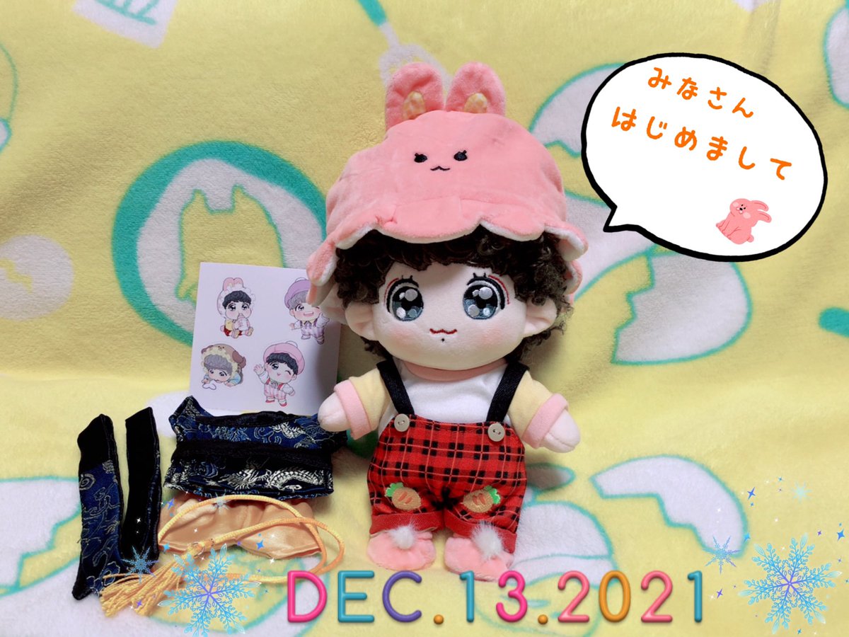 tomato_2019827's tweet photo. @niak_v akiさん
 @dwarfs_squad 様

今日、悪天候❄️🌬の中
クルクルヘアのグクをお迎えしました🥳
ヘアがツルツルしてて手触りがいい✨激可愛です💖

カッコイイ洋服も届きました。
お正月用にしようかな､､､

お忙しい中お世話になりました。
ありがとうございます💜 https://t.co/hzlzQ9ETWc
