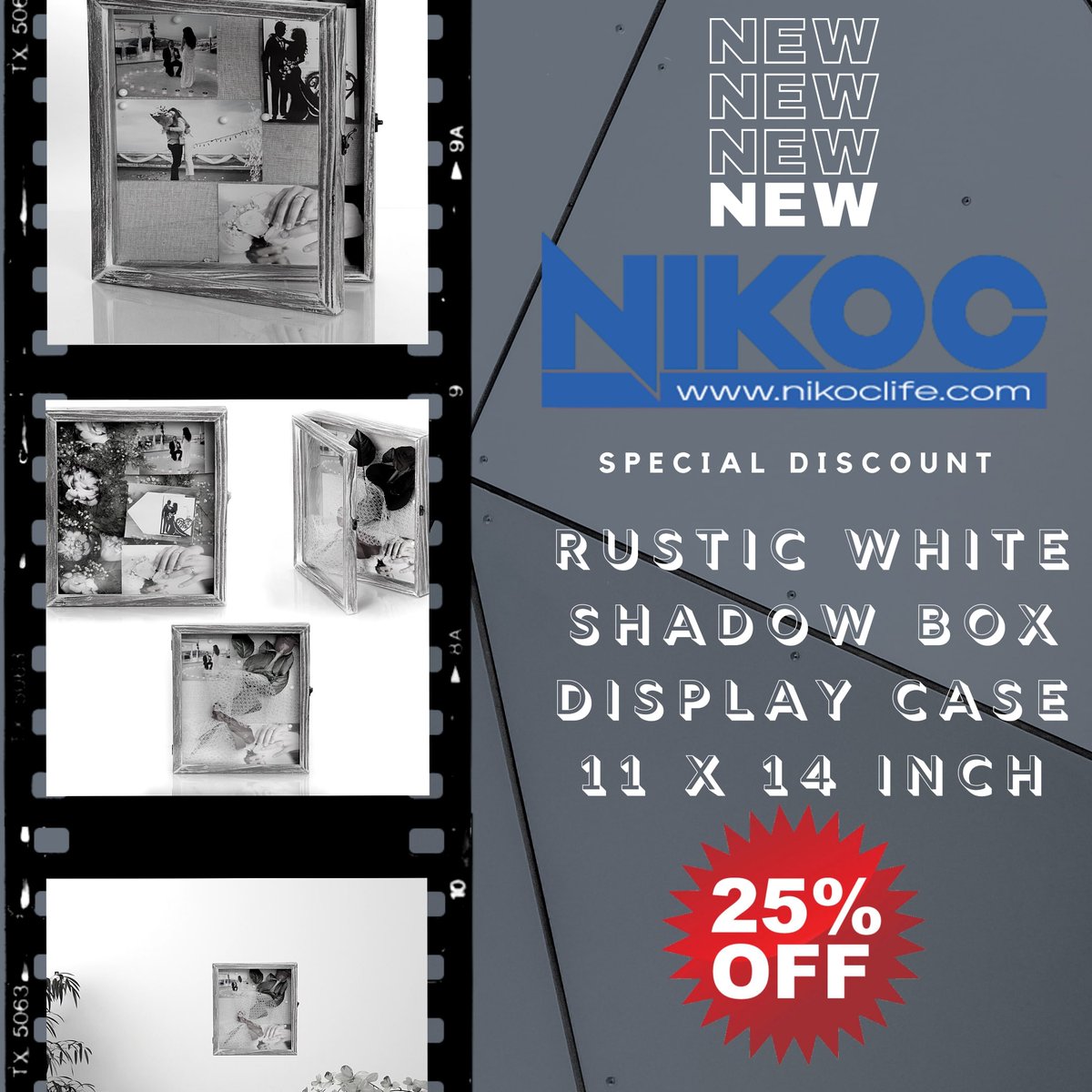 nikoclife's tweet photo. Shadow Box
Rustic White Shadow Box Display Case 11 X 14 Inch Wood Shadow Box Picture Frame with Linen Back Memorabilia Medals Flowers Magazine Graduation Wedding Baby Memory Box for Keepsakes

$25.99 https://t.co/r9ngrdpIBH