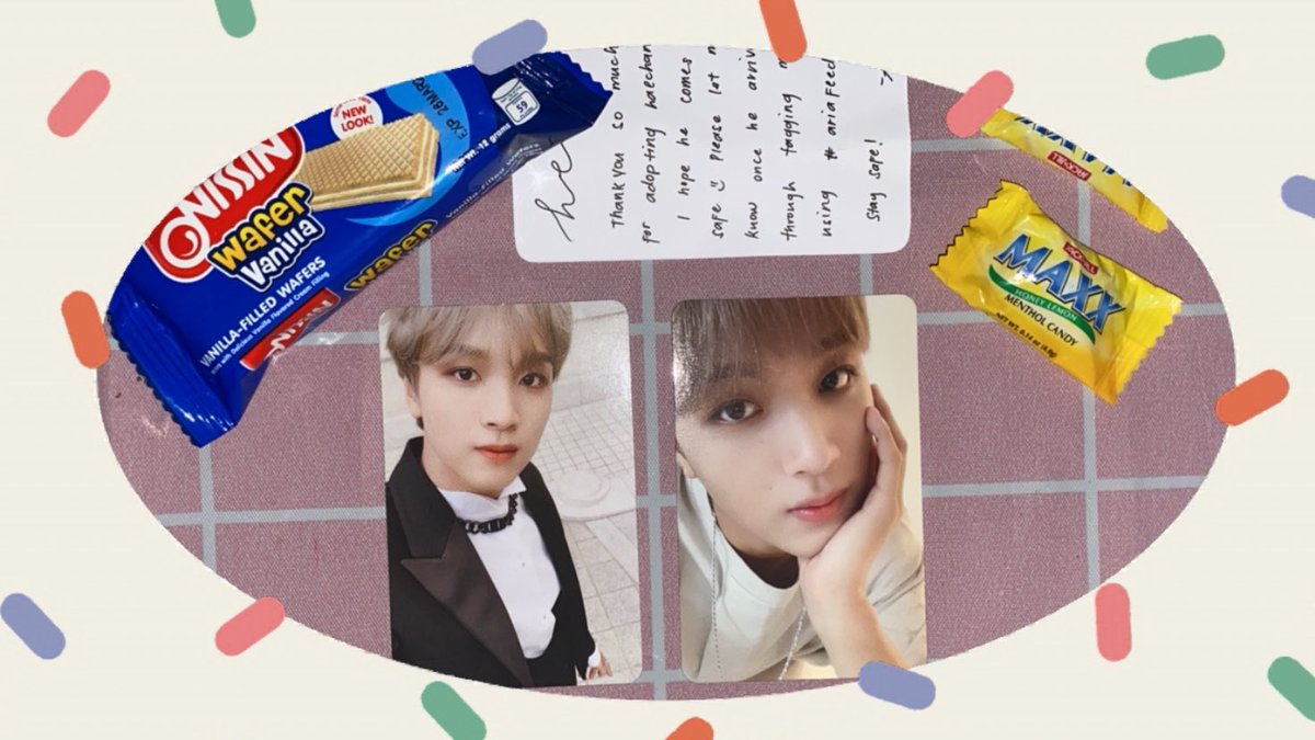 pajiscope's tweet photo. κ° π121321 κ± | #dohoonmails
β³ from @jaeminty_04
β haechan we boom pc set came home today! the kihno is one of my prio pcs talaga huhu tysm for offering this to me and for letting me adopt diz π€ super safe packaging + i wuv the freebies! #ariafeedbacks https://t.co/uhIaTpHFex