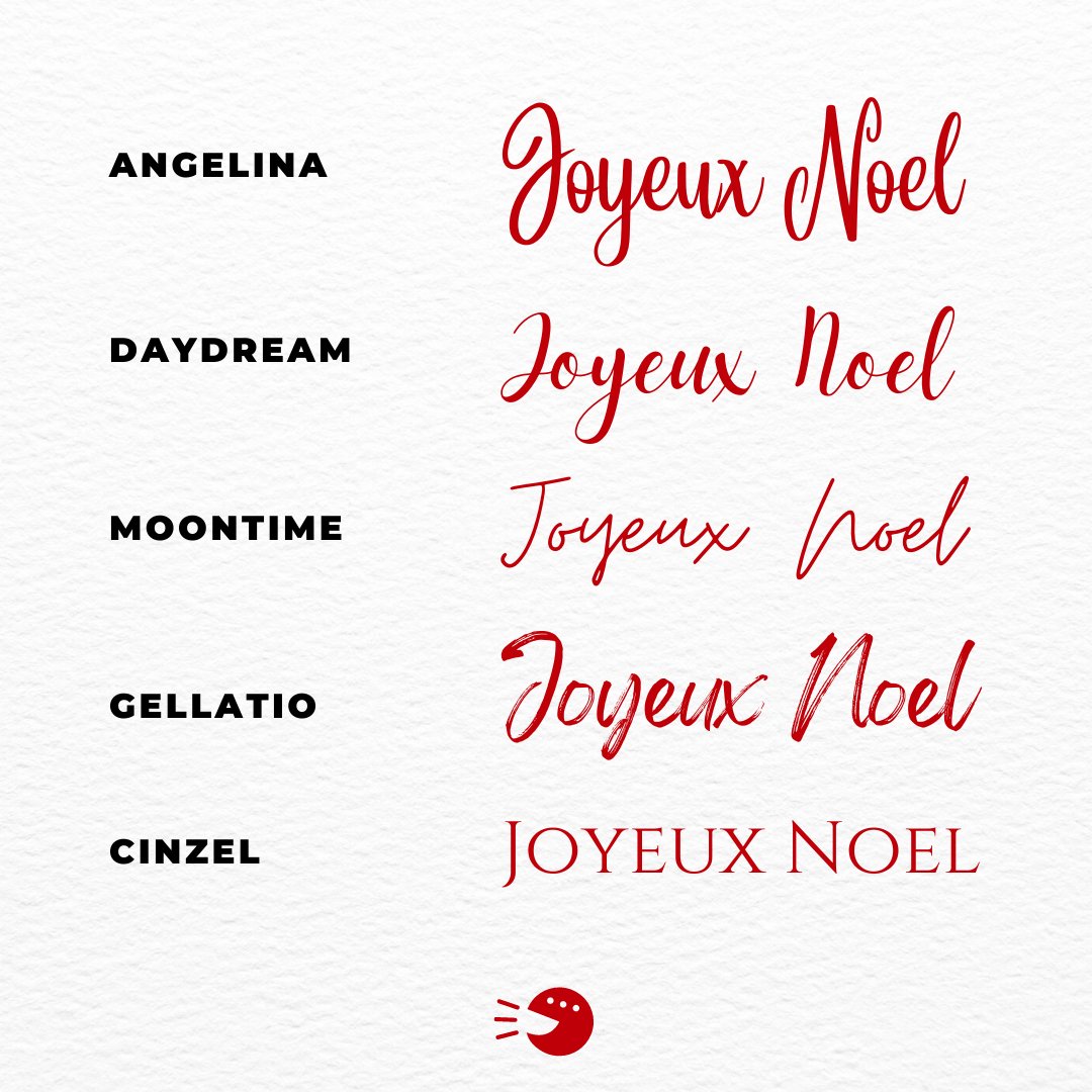DegnonMelchior's tweet photo. Pour les fêtes de fin d'année je vous propose 10 polices à essayer absolument ! https://t.co/F5Kdh9paNK