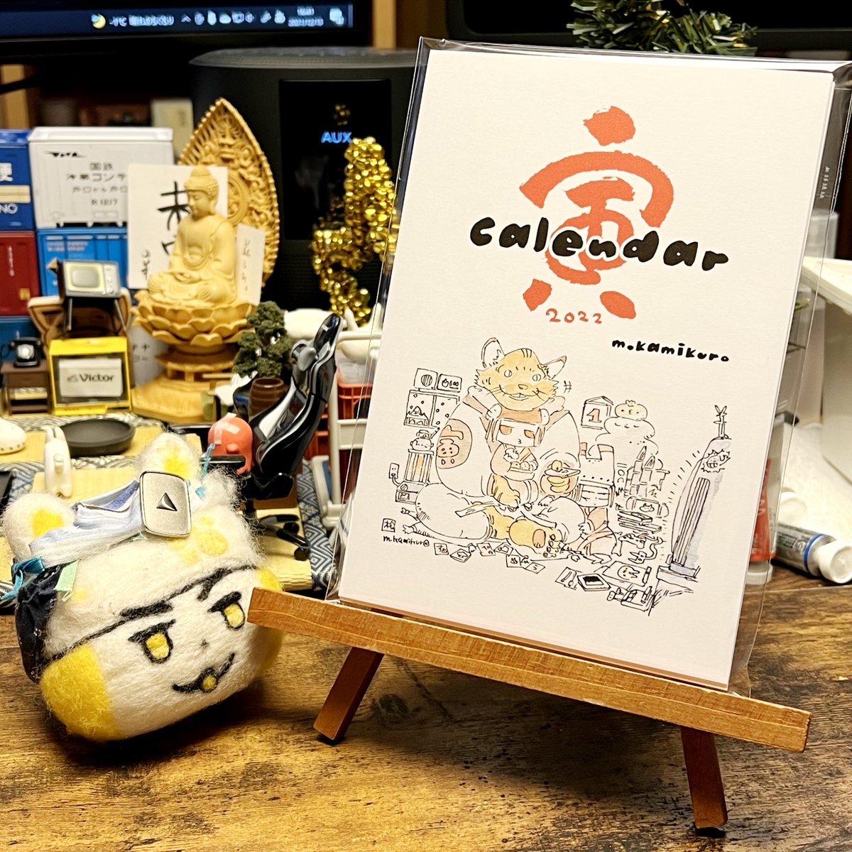 https://t.co/j24T4KNMnf
2022年のカレンダーがやっとできました
B6サイズでいいかんじです よろです(小声) 