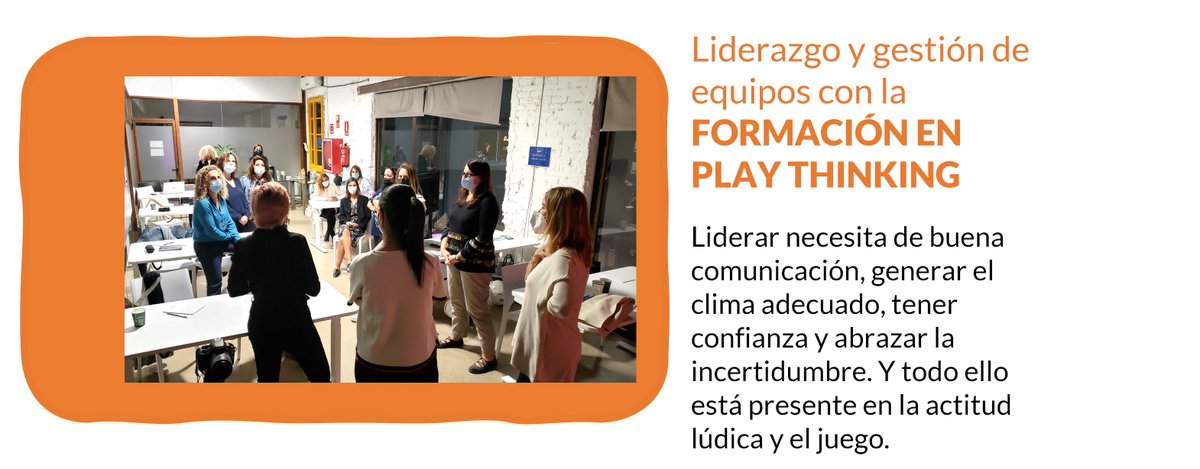 marinvizate's tweet photo. Compartiendo proyectos ✨ estrella ✨ de estas últimas semanas:
DÍA 1⃣ | Liderazgo y gestión de equipos con la formación en #PlayThinking
💥 Power skills: #comunicación + #liderazgo + #tomadedecisiones + #empatía https://t.co/oe9S23Ae5W