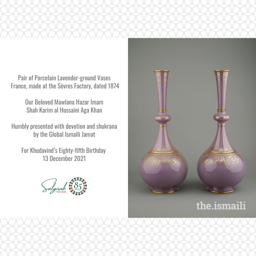 TheIsmaili's tweet photo. In commemoration of the milestone occasion of our beloved Mawlana Hazar Imam’s 85th Salgirah Mubarak, a humble gift was presented on behalf of the global Jamat as a token of our gratitude, love, and devotion.

To read more visit https://t.co/r2cIapG8vk. https://t.co/pkU1rWsKVe