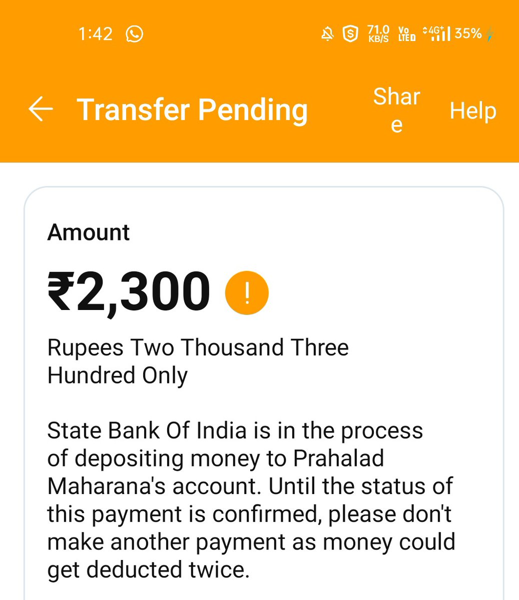babubhai_mr's tweet photo. @PMOIndia @narendramodi Hey paytm my upi transaction failed and money debited from my account.still I don't get any refund please help me https://t.co/RND4MFWmcO