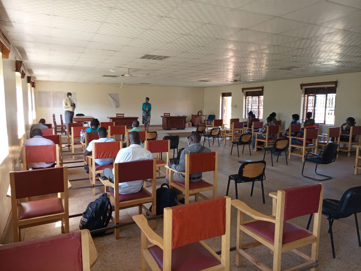 SamashaUg's tweet photo. Training of Health Workers on management of #SGBV survivors/victims is currently ongoing in Agago district. #ANSWERProject @MarieStopesUg https://t.co/rsjKgCjvFN