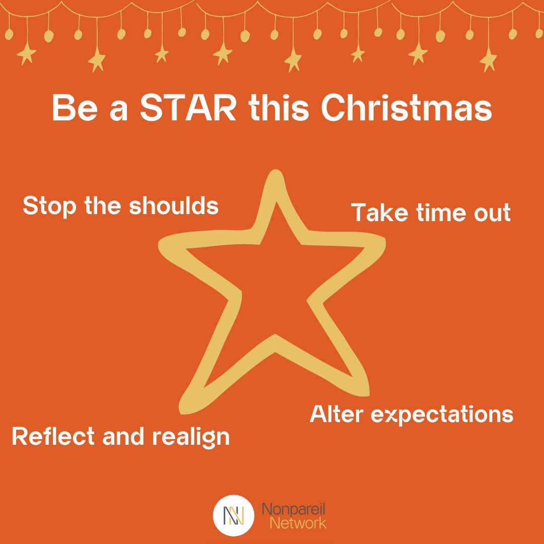 Have a read of our latest article and find out how the STAR model can help make Christmas more enjoyable, especially for those of us who place unrealistic expectations upon ourselves or take on too much. 

zcu.io/DZwr