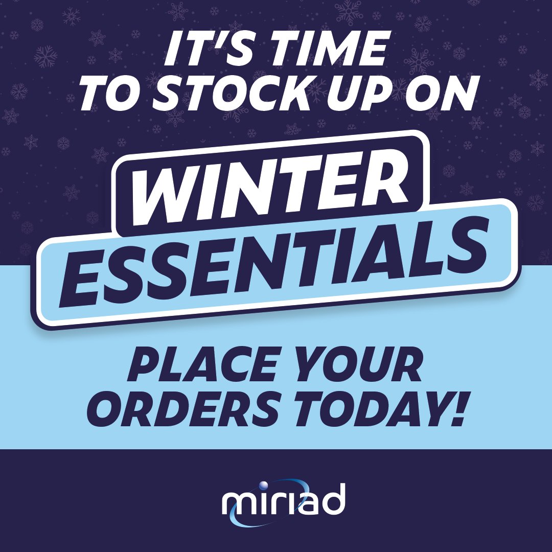 It’s time to get stocked up on winter essentials!
Great trade prices not to be missed. 
View our highlighted products here –zcu.io/AGKh 
#winteressentials #tradeprices #getstockedup #miriad