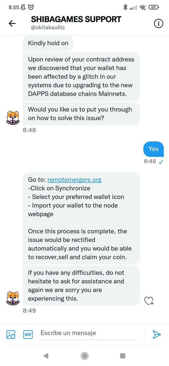 Cryptoculart's tweet photo. #SCAM #ScamAlert #scammer be careful with @ShibaGames_ 
@BScheckBSC @MarketMoveAI @InvestRuiz @Quim_Finanzas @TrustWallet @MetaMaskSupport 
@CoinMarketCap @ShytoshiKusama https://t.co/Lnk35okmev
