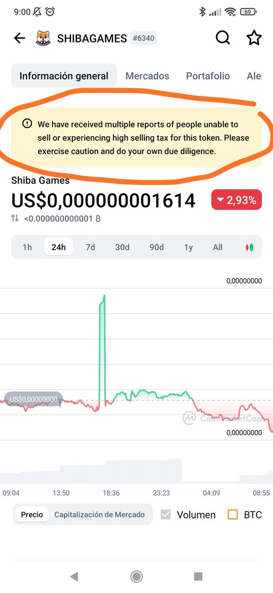 Cryptoculart's tweet photo. #SCAM #ScamAlert #scammer be careful with @ShibaGames_ 
@BScheckBSC @MarketMoveAI @InvestRuiz @Quim_Finanzas @TrustWallet @MetaMaskSupport 
@CoinMarketCap @ShytoshiKusama https://t.co/Lnk35okmev