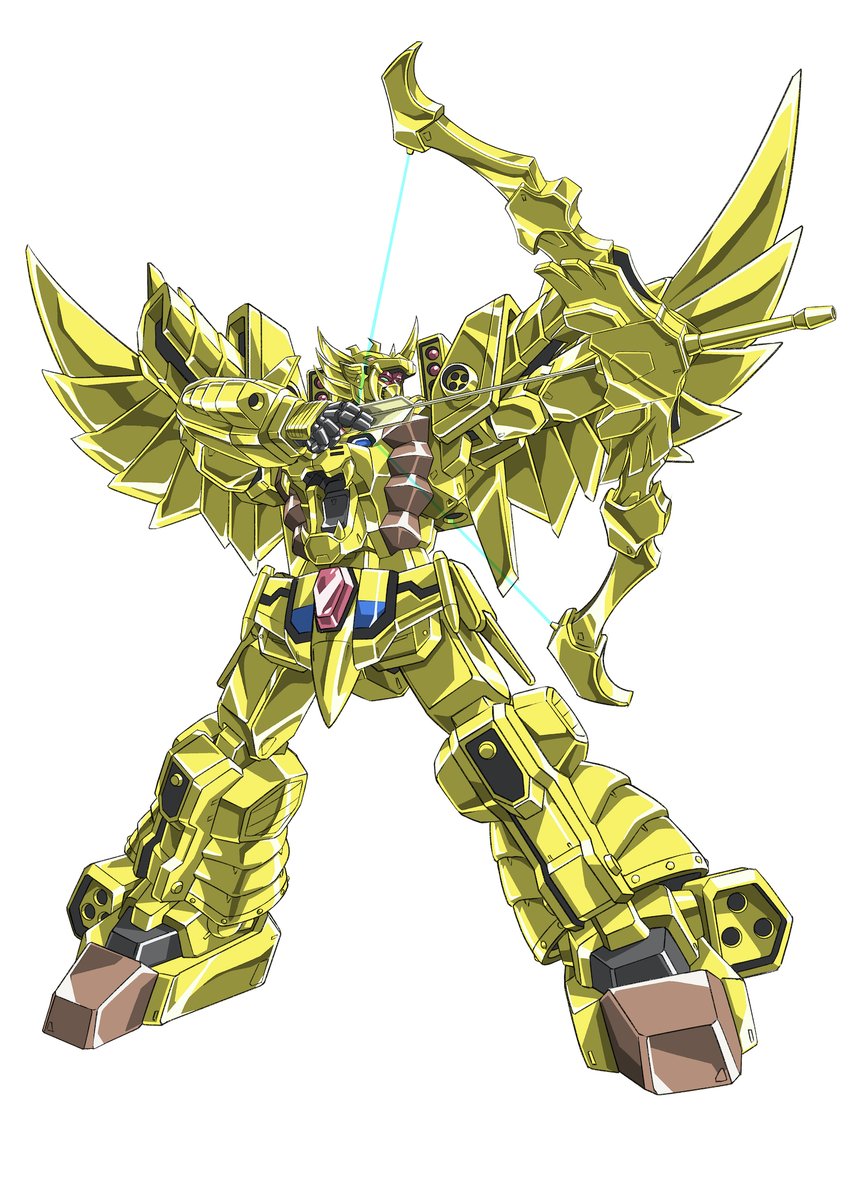 mecha robot no humans solo dated v-fin green eyes  illustration images