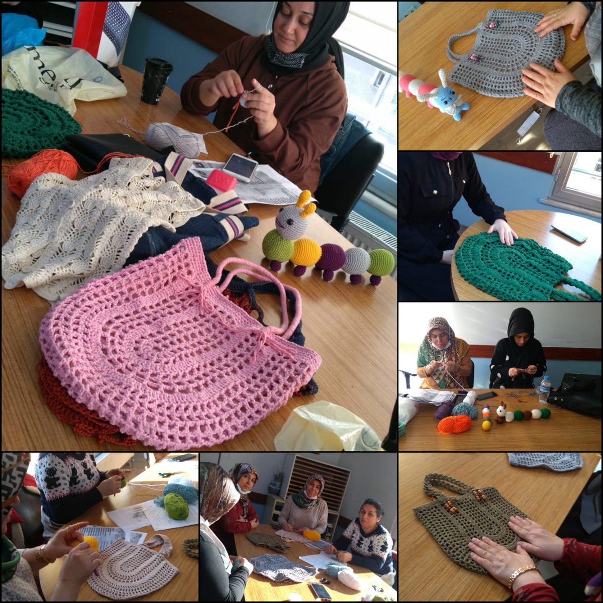 ebkadinaile's tweet photo. Amigurumi kursumuz devam ediyor.

📍Erdem Beyazıt Bilgi ve Hikmet Evi https://t.co/44RcLB1Gqg