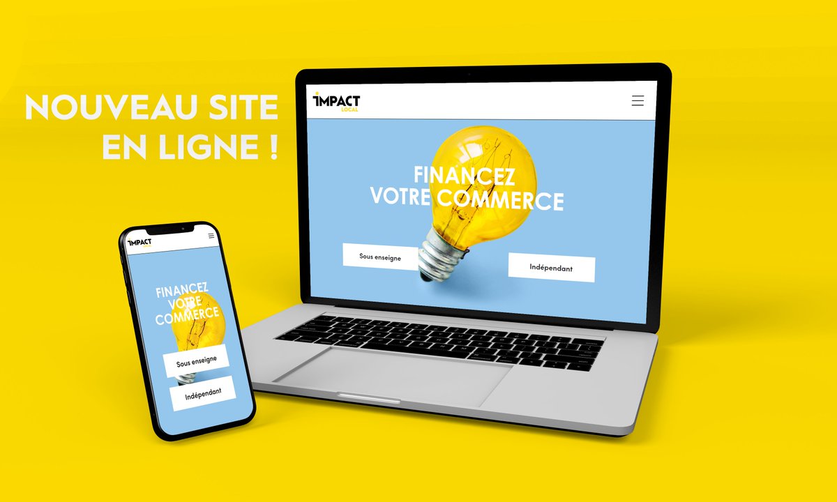 💥Nouveau nom = nouveau site !
Nous vous l'avions annoncé : IMPACT Monte Ta Franchise devient IMPACT Local afin de soutenir tous les commerçants de proximité, sous enseigne ET indépendants. 
A cette occasion, voici notre nouveau site web : impactlocal.fr🖥️
#financement