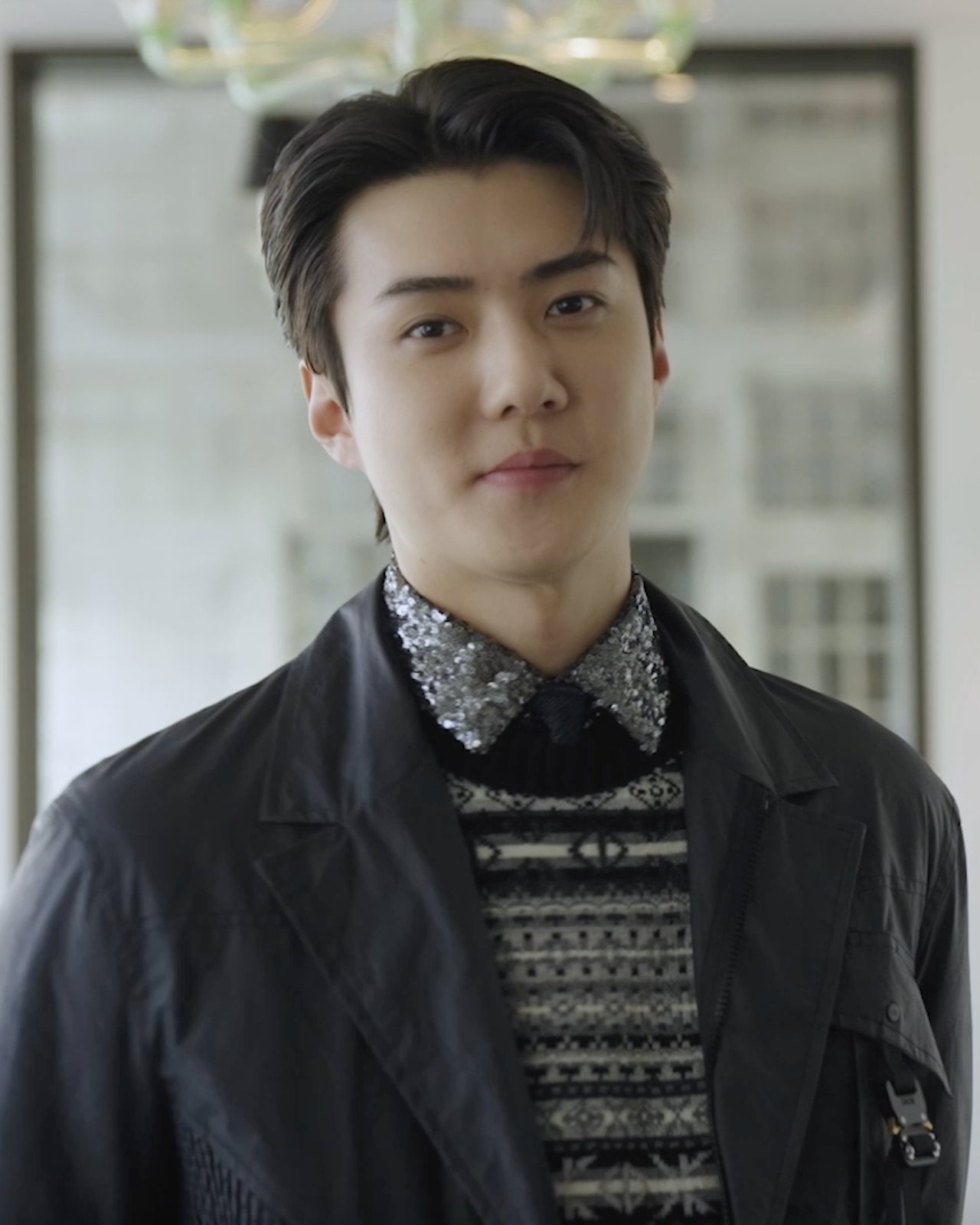 Dior on X: The picture of elegance upon arrival, Sehun, Dior ambassador in  Korea, joined the lineup of #StarsinDior attending the just-ended  #DiorMenFall 2023 show by Kim Jones  held before the